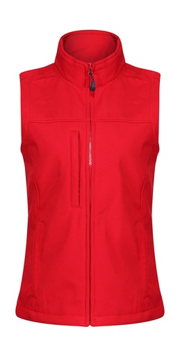 Ladies' Flux Softshell Bodywarmer Classic Red