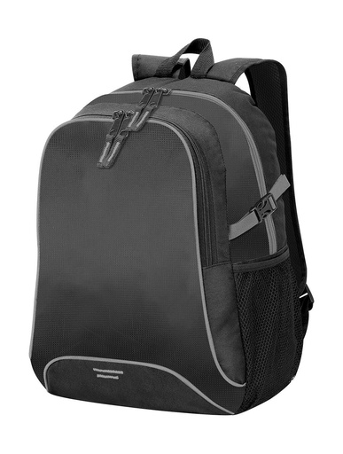 Osaka Basic Backpack Black/Light Grey