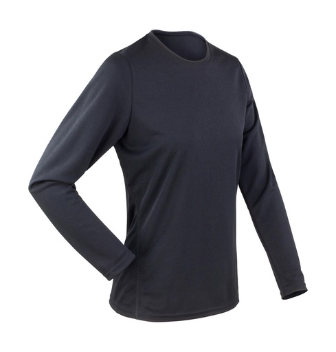 Ladies' Performance T-Shirt LS Black