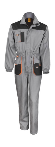 LITE Coverall Grey/Black/Orange