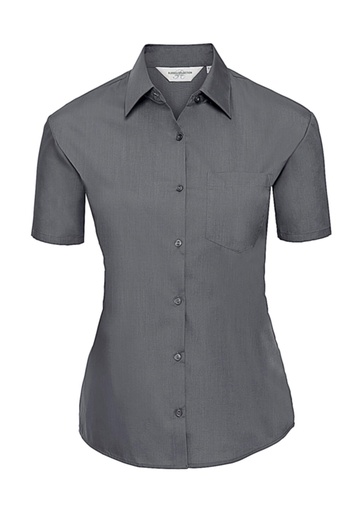 Ladies' Poplin Shirt Convoy Grey