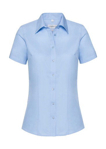 Ladies' Tailored Coolmax® Shirt Light Blue