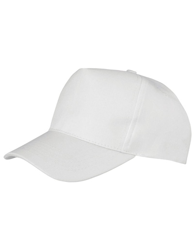 Core Junior Recycled Printers Cap White