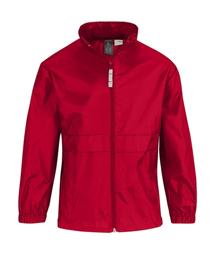 Sirocco/kids Windbreaker Red