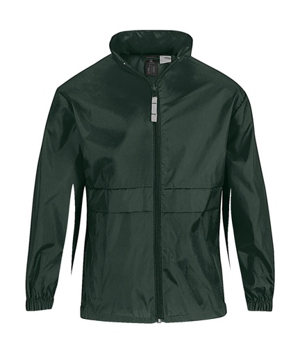 Sirocco/kids Windbreaker Bottle Green