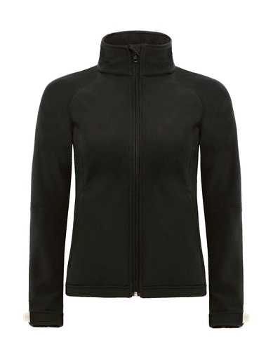 Hooded Softshell/women Black