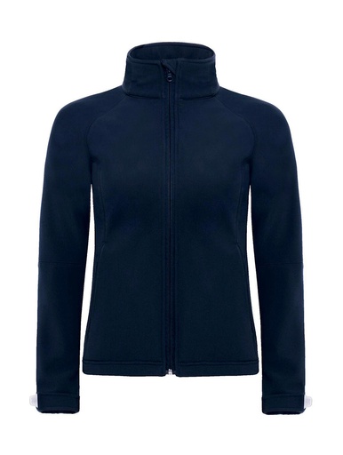 Hooded Softshell/women Navy