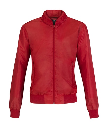 Trooper/women Jacket Red/Warm Grey