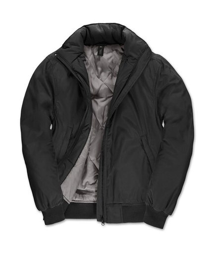 Crew Bomber/women Jacket Black/Warm Grey