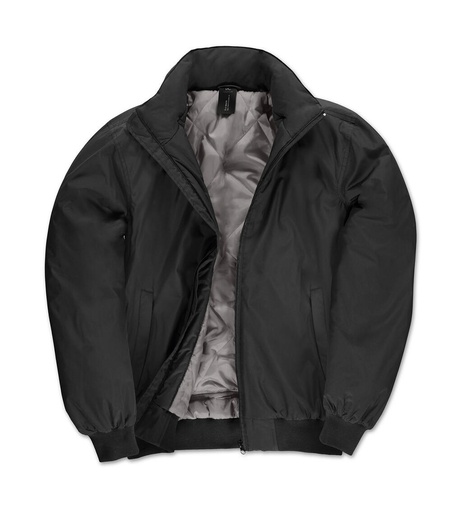 Crew Bomber/men Jacket Black/Warm Grey