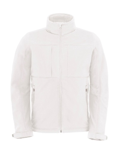 Hooded Softshell/men White