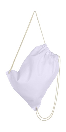Baby Canvas Cotton Drawstring Backpack Snowwhite
