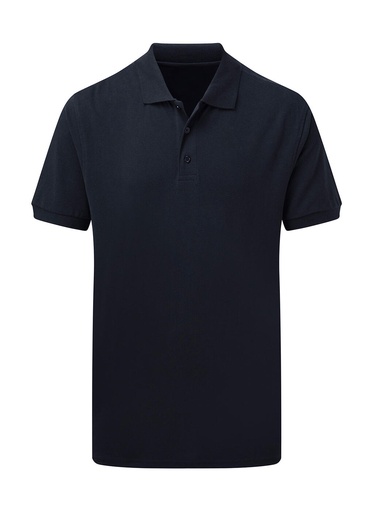 Cotton Polo Men Navy