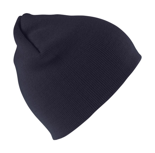 Soft Feel Cuffless Beanie Navy