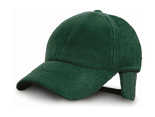 Winter Fleece Cap Forest Green