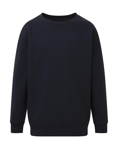 Crew Neck Sweatshirt Kids Navy