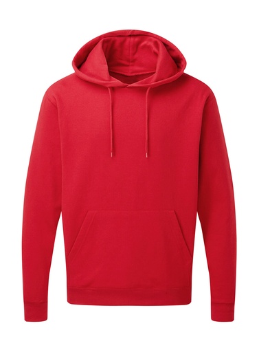 Hooded Sweatshirt Men Red