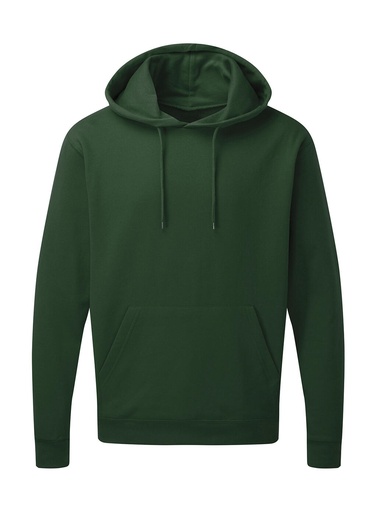 Hooded Sweatshirt Men Bottle Green