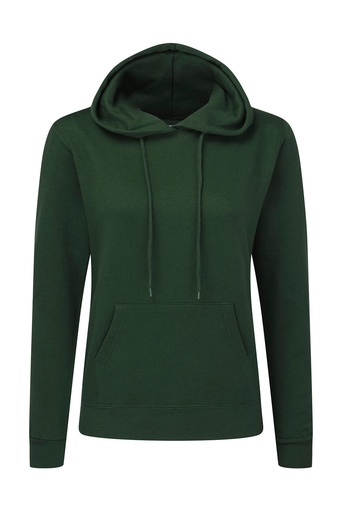 Hooded Sweatshirt Women Bottle Green