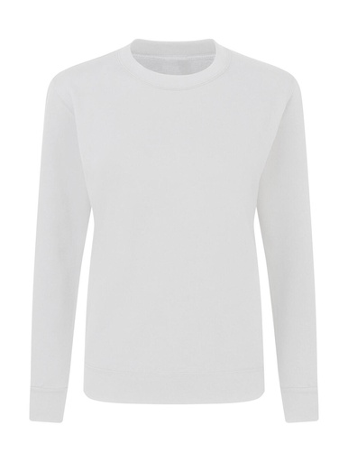 Crew Neck Sweatshirt Women White
