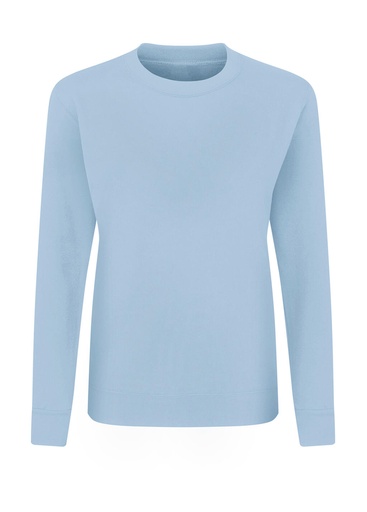 Crew Neck Sweatshirt Women Sky
