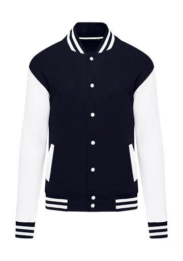 Originals Varsity Jacket Kids Dark Black/Snowwhite