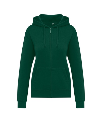 Originals Hooded Full Zip Women Bottle Green