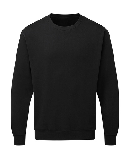Crew Neck Sweatshirt Men Black