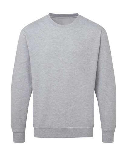 Crew Neck Sweatshirt Men Light Oxford