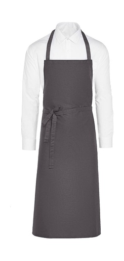 PARIS - Recycled Bib Apron Grey