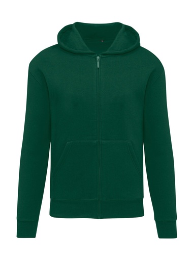 Originals Hooded Full Zip Kids Bottle Green