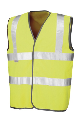 Safety Hi-Vis Vest Fluorescent Yellow
