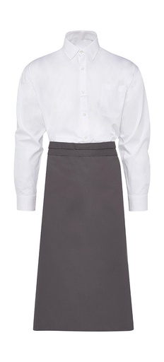 ROME Medium Length Bistro Apron Grey