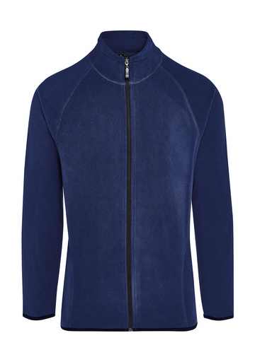 Signature Tagless Microfleece Full Zip Men Navy