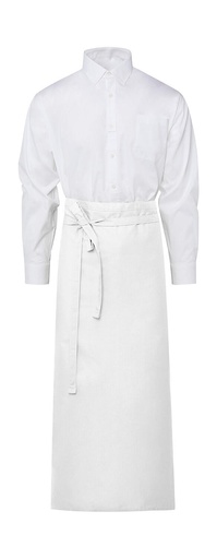 LONDON Long Bistro Apron White