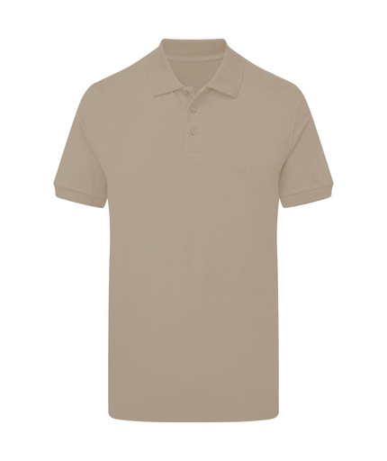 Signature Tagless Polo Stretch Men Pastel Macchiato
