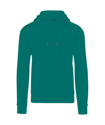Signature Tagless Hooded Sweatshirt Unisex Emerald Green