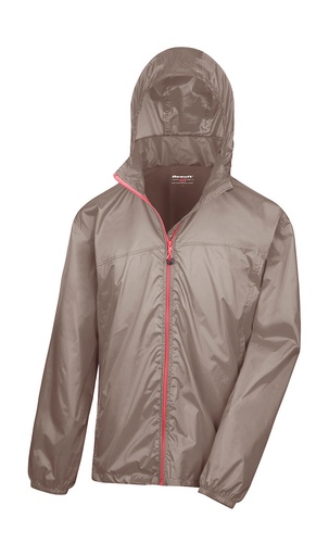 HDI Quest Lightweight Stowable Jacket Fennel/Pink