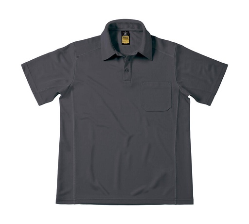 CoolPower Pocket Polo Dark Grey