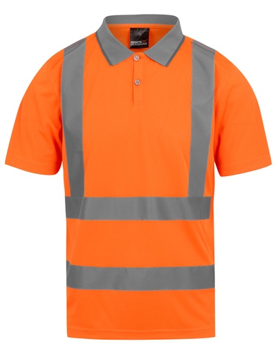 Pro Hi-Vis Polo Orange