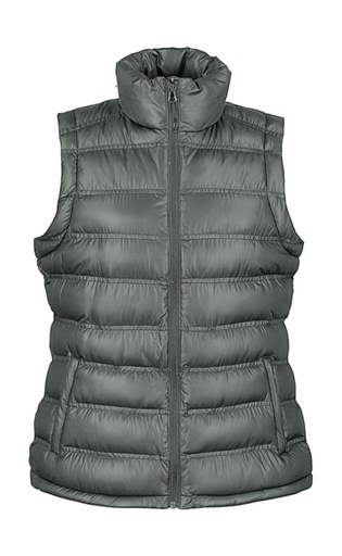 Ladies' Ice Bird Padded Gilet Grey