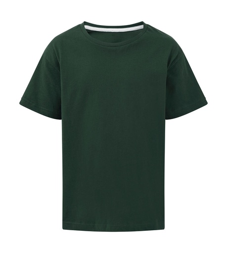 Signature Tagless Tee Kids Bottle Green