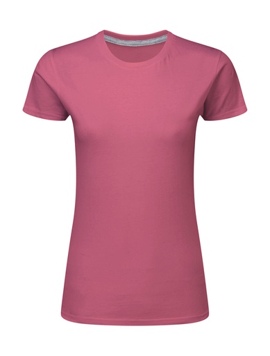 Signature Tagless Tee Women Cassis