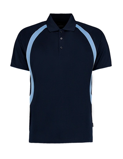 Classic Fit Cooltex® Riviera Polo Shirt Navy/Light Blue
