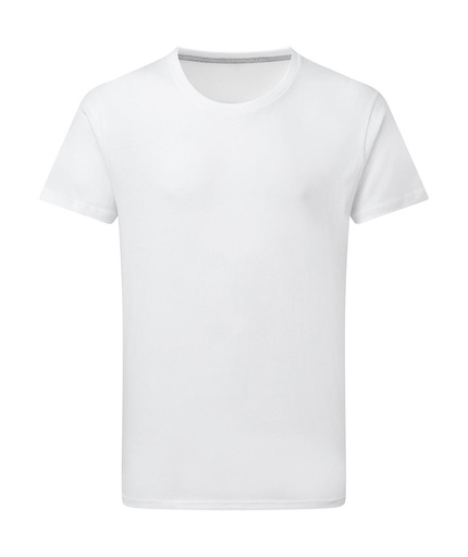 Signature Tagless Tee Men White