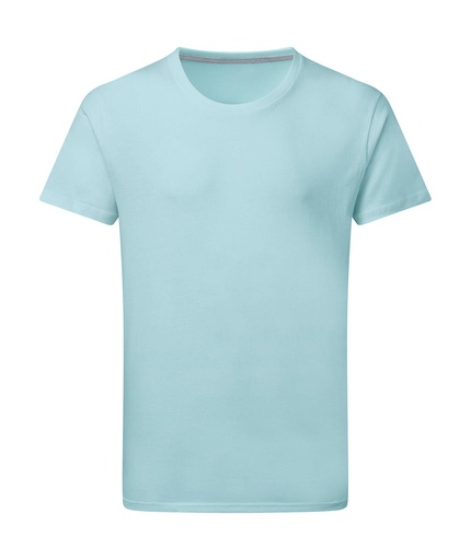 Signature Tagless Tee Men Angel Blue