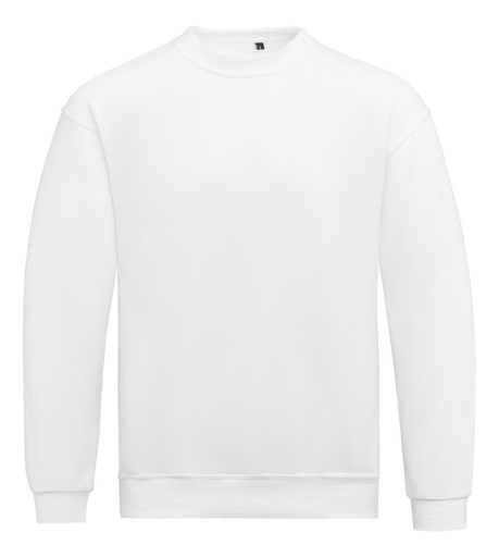 Unisex Crew Sweat White