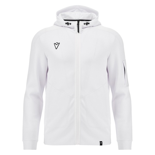 Ath Icon Kanak Tech Hoody Fzip Top Wht — White