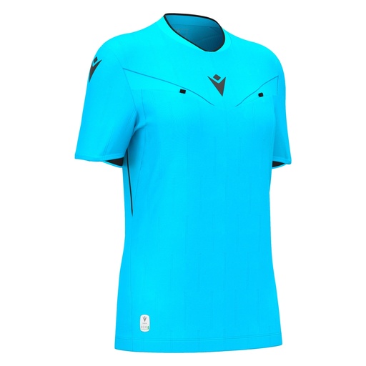 Tess Eco Short-Sleeve Jersey — Neon Sky