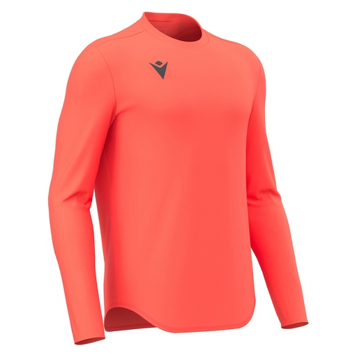 Void Long-Sleeve Shirt — Neon Coral